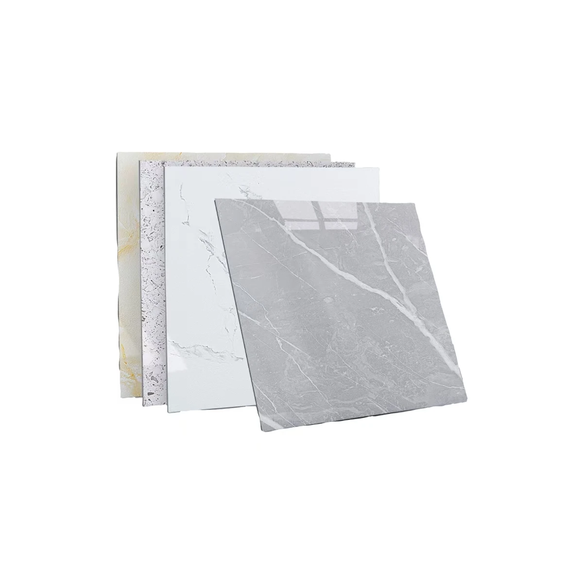 China Factory  Self Adhesive wear-resistant marble Wall And Floor Stickers Modern IXPE Foam Floor Stick for home Decoration