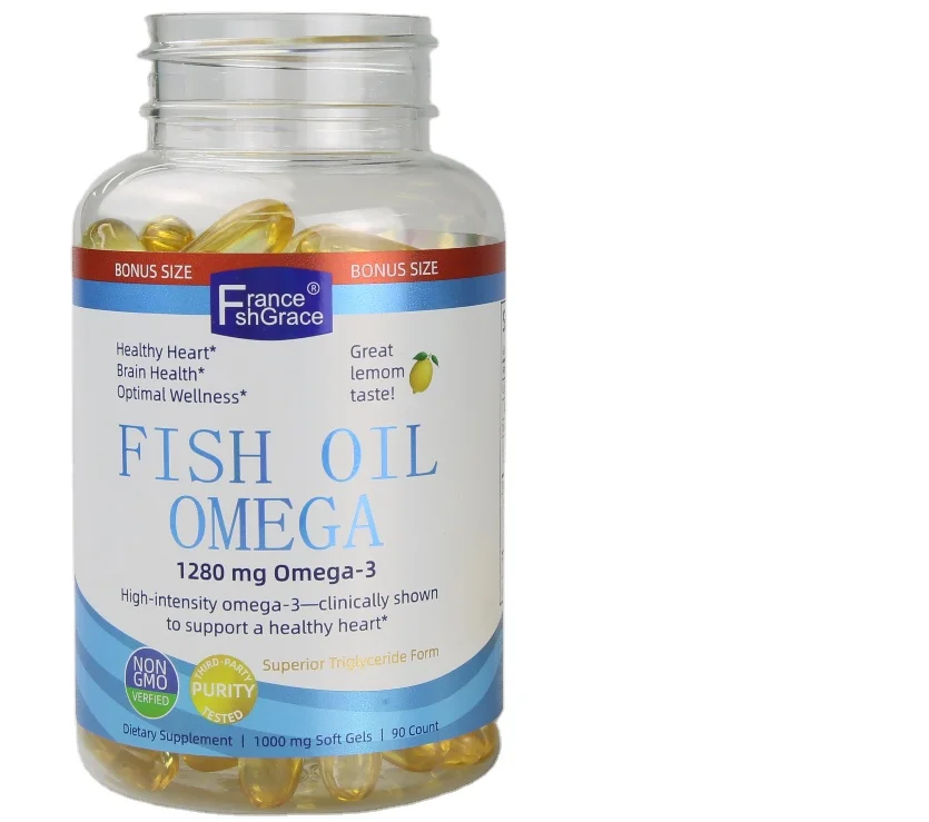 Oem поставщик натуральный уход за кожей dha epa halal Рыбное масло softgel капсулы