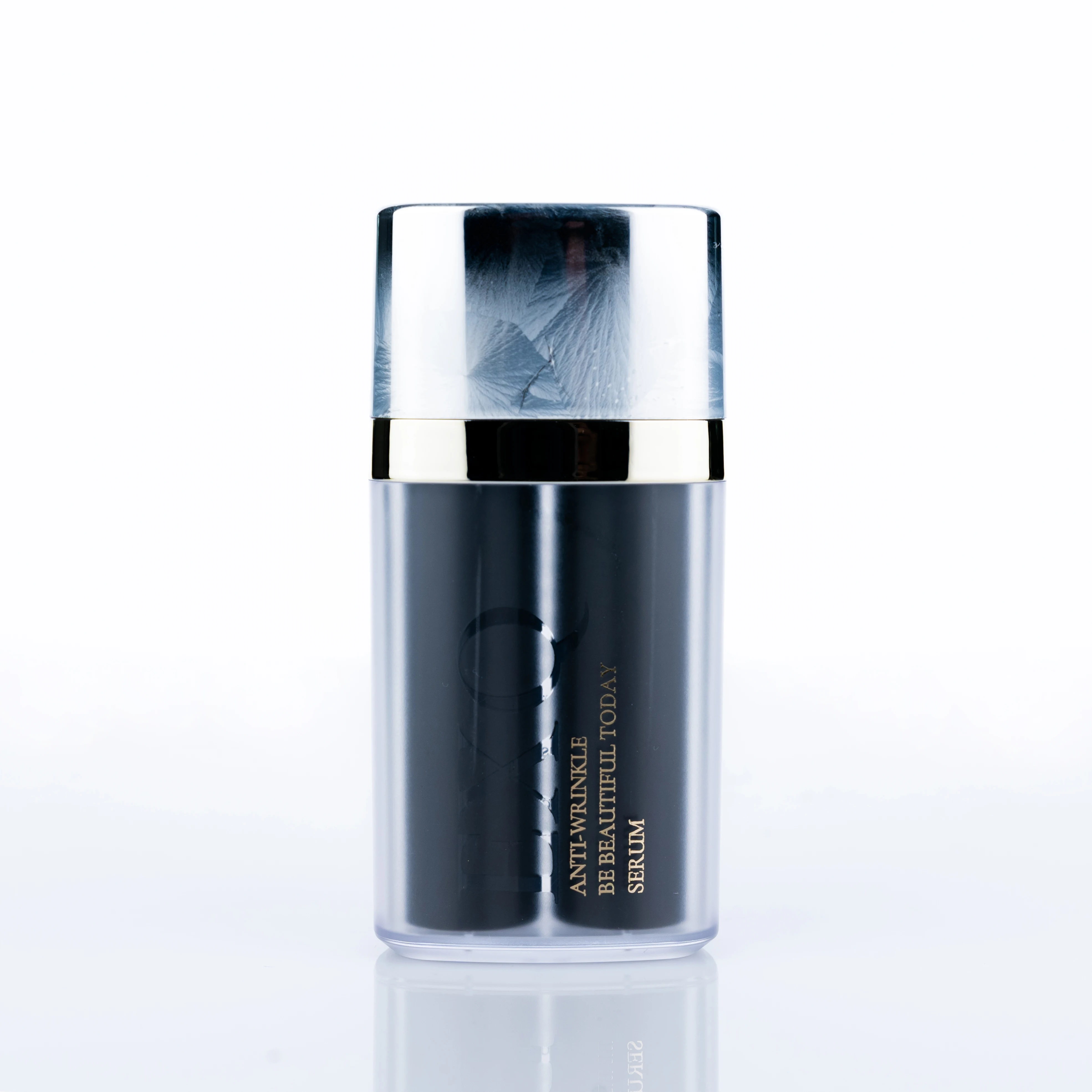 20ml Plastic Airless Cosmetic Containers for Toner Lotion Vacuum Double Lotion Pump Bottles Plastic Empty Airless Pump Bottles