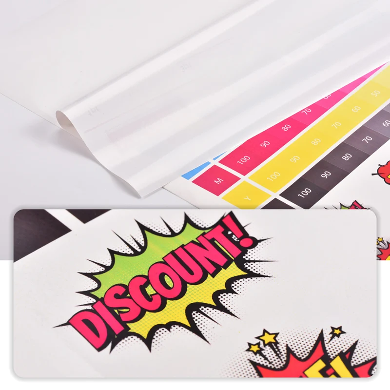 Professional self adhesive paper manufacturer produce A3 label paper for digital printers coated paper stickers