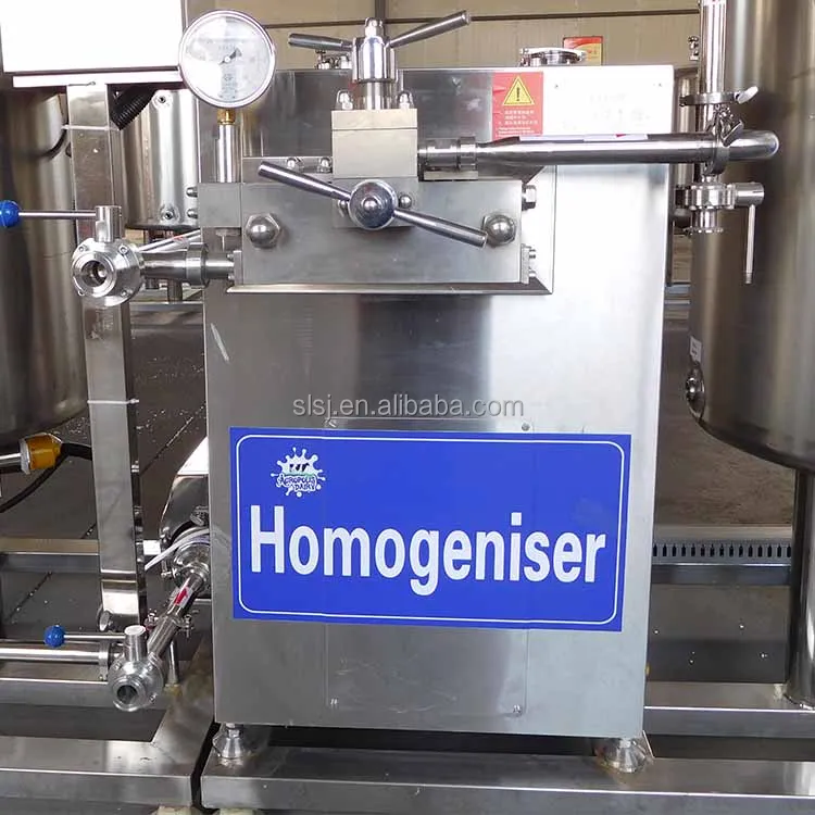 Высококачественный молочный гомогенизатор с охлаждающим резервуаром пастеризационная машина