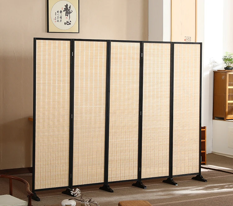 Chinese Hot Sell Bamboo Folding Room Screen Divider Office Partition