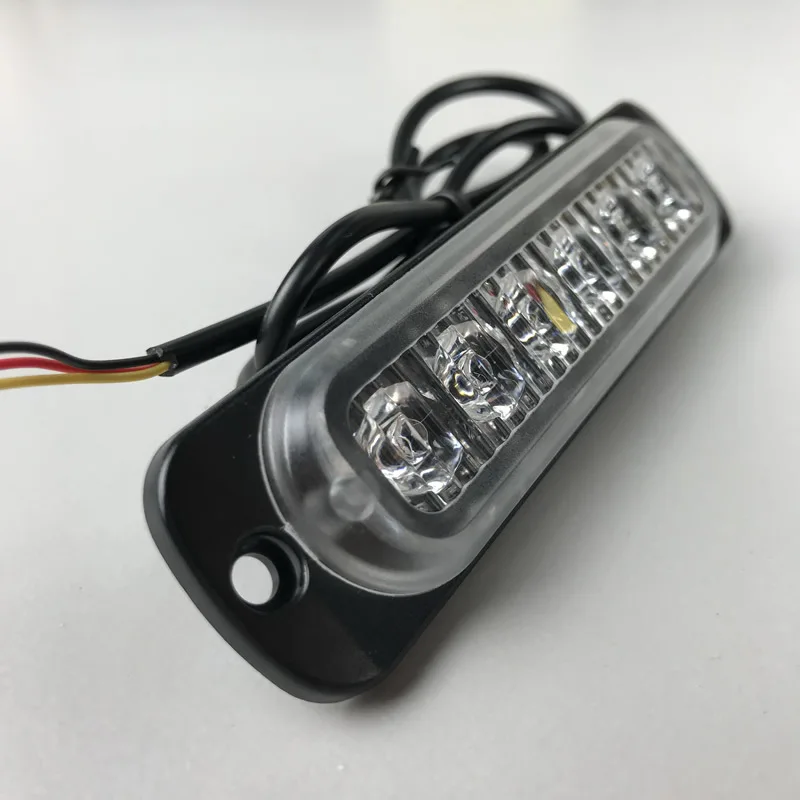 Vehicle Emergency Strobe Lights LED Amber Strobe Lights for Trucks LED Flashing Car Lights