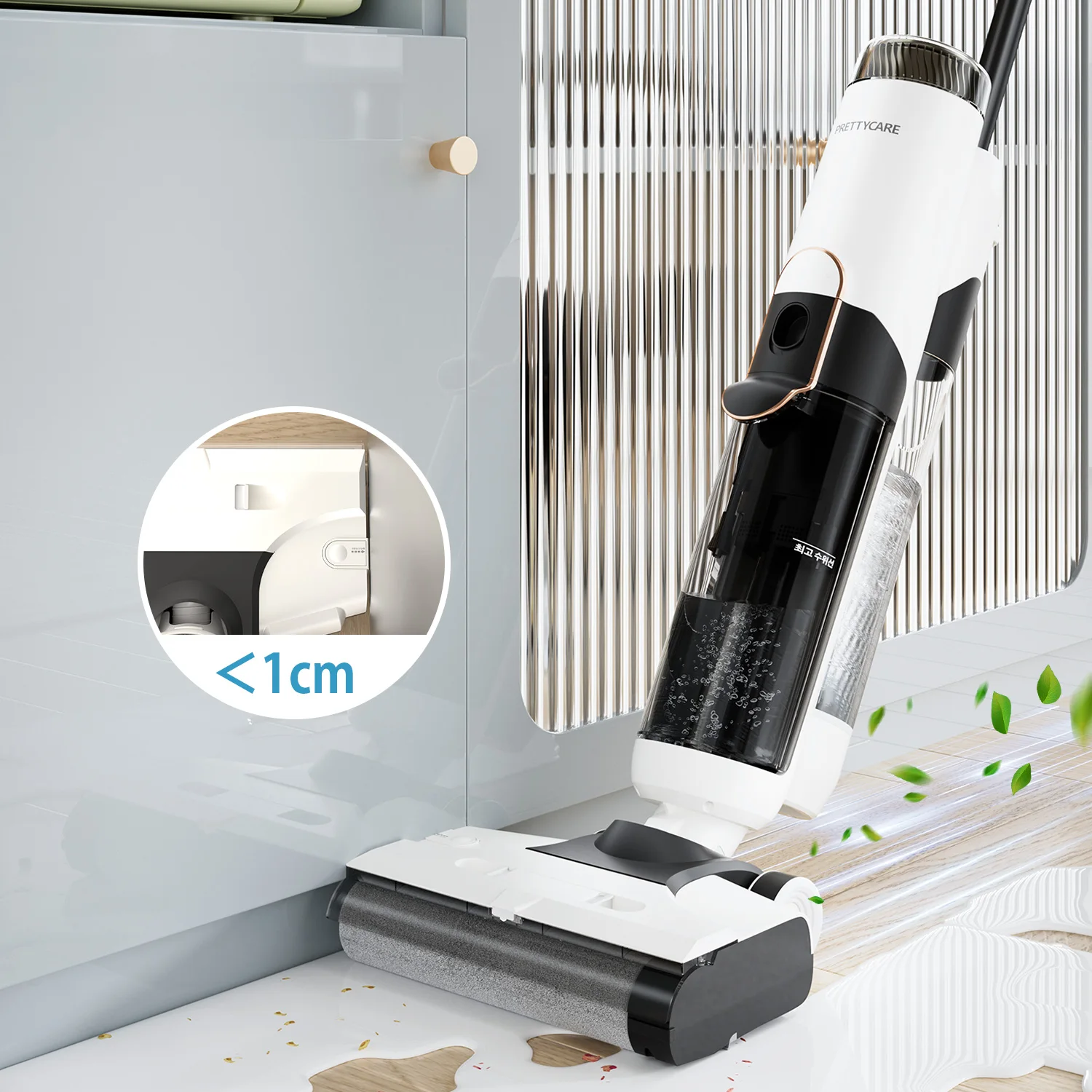 Household Floor Self Cleaning Home Vacuum Cleaner Mop Handheld Home Wet Dry Vacuum Cleaner