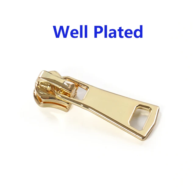 Fashionable Auto Lock Metal Slider Custom Zinc Alloy Slider Puller Zipper Head For Bag Clothing Metal Zipper Slider Puller