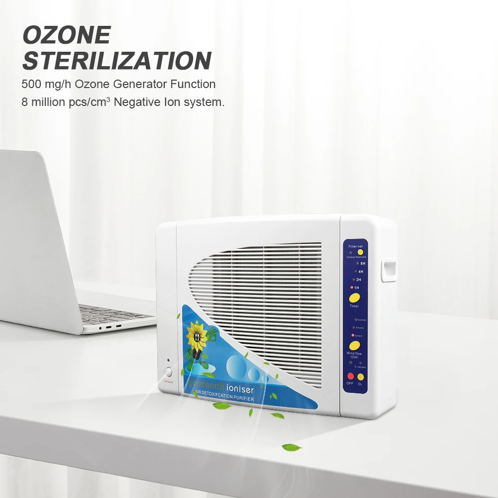 2024 China Manufacturer  New High Quality Intelligent Purification Ozone Air Purifier Hepa Filter For Home
