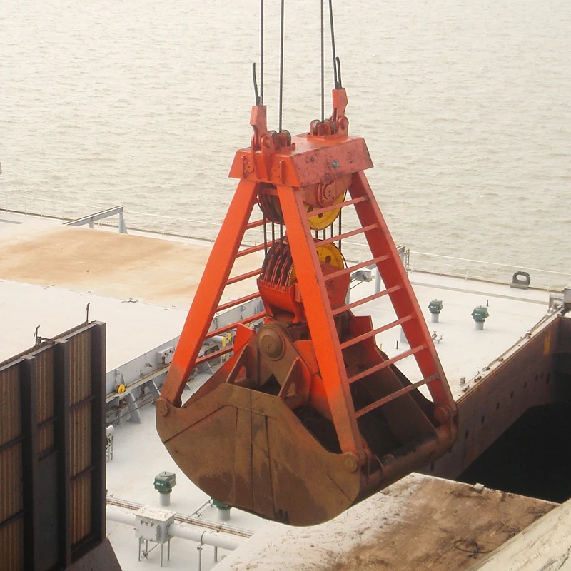 Профессиональный, прочный, нагрузка и выгрузка, 4 каната, кран-раскладушка, ковш для захвата, на заказ