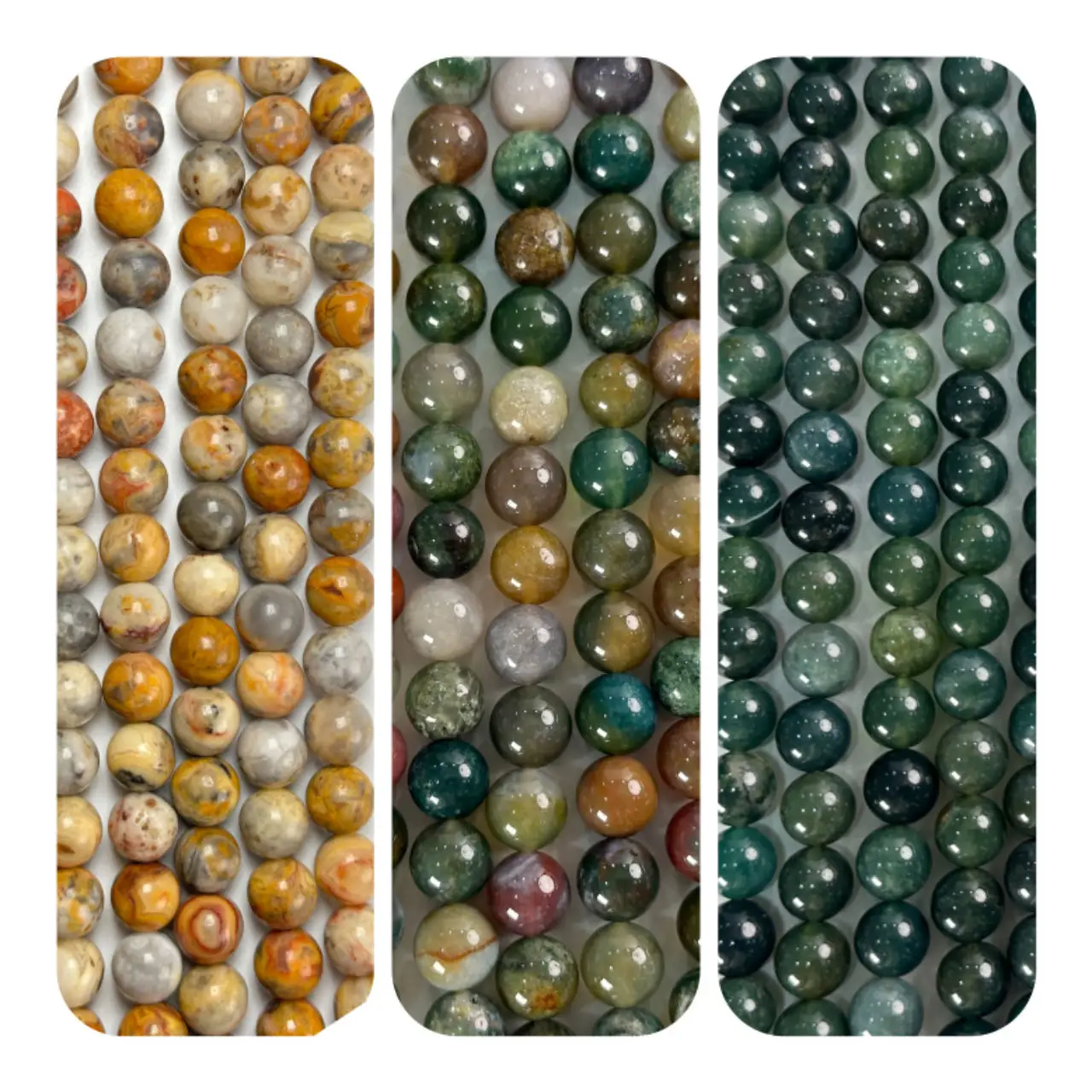 High Grade Attractive Elegant 6mm 8mm 10mm Round Beads Stone Silver Sheen Obsidian For Handcraft Designer