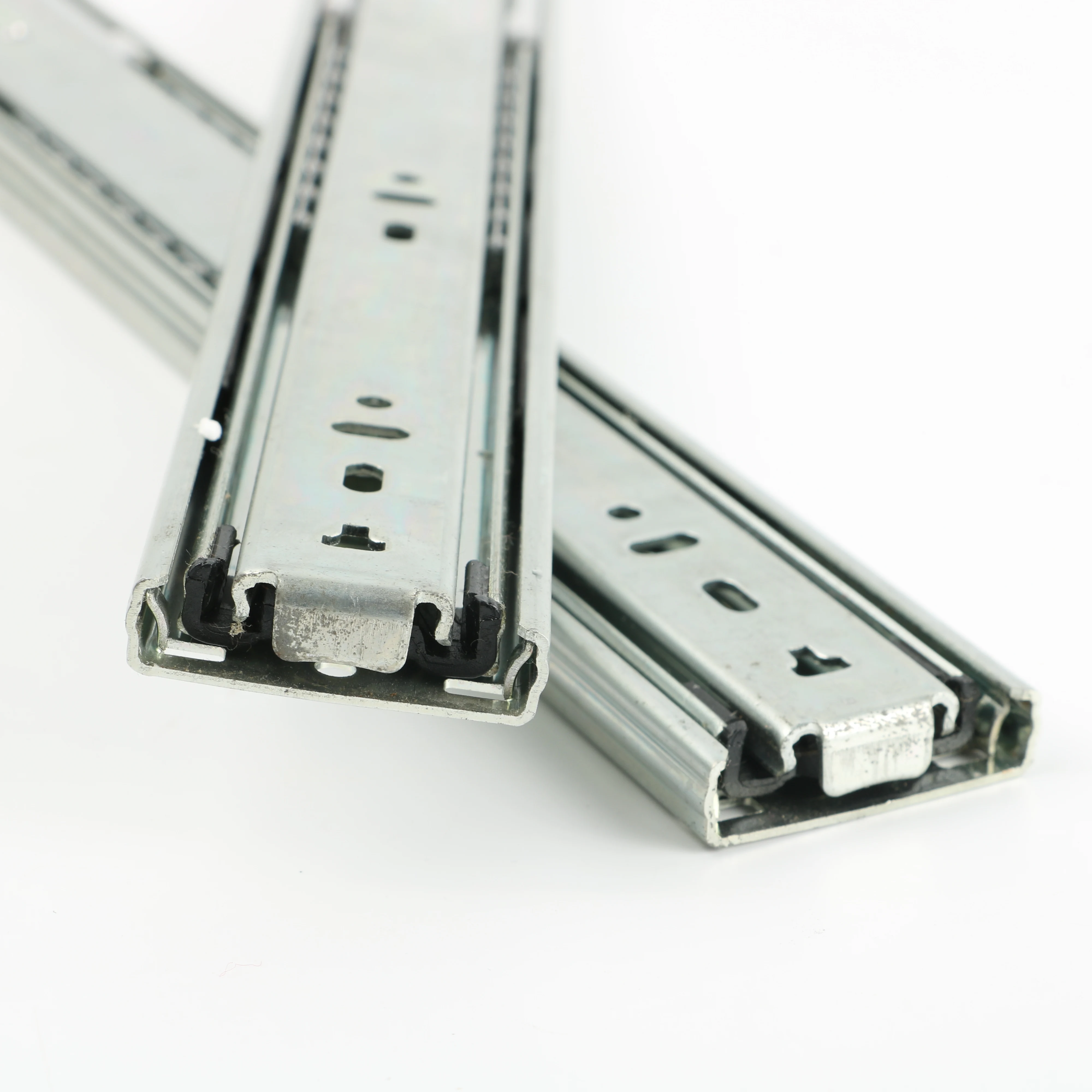 TH1345ZN 45mm Medium Duty 45Kg Full Extension Ball Bearing Soft Close Furniture Drawer Slide for Cabinet