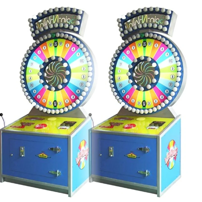  Аркадная игровая машина принадлежности для парка аркадная рулетка Spin N Win с