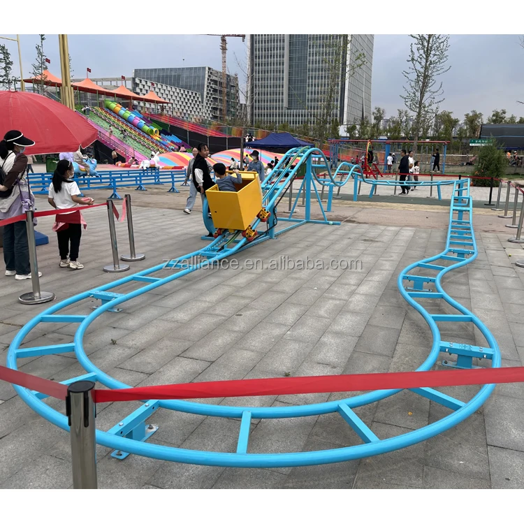 outdoor park no power roller coaster children amusement park rides indoor children center