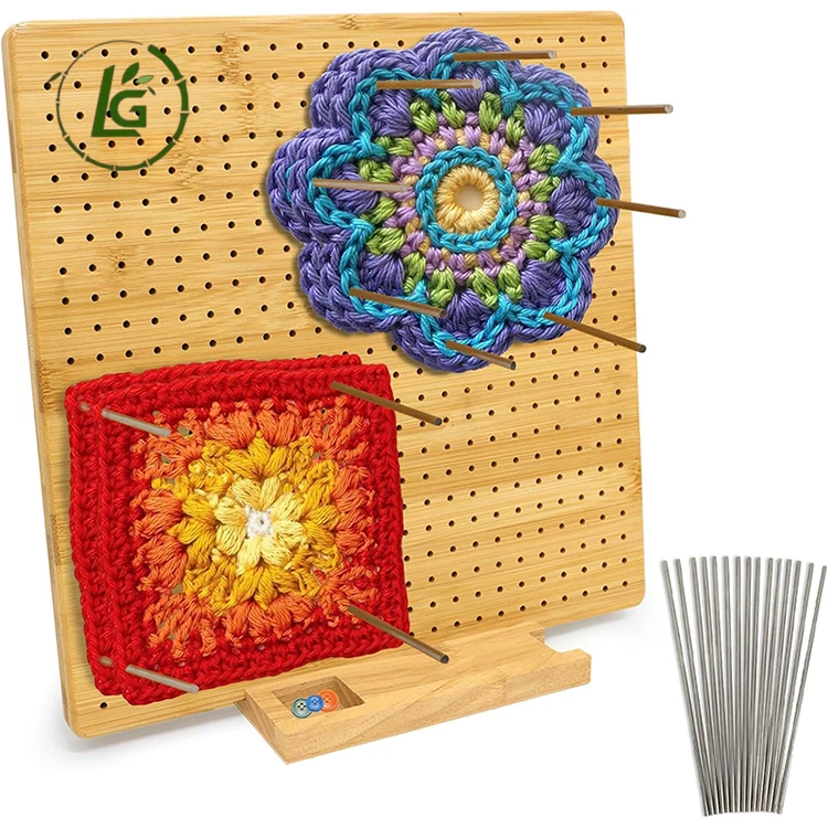 Legend High Quality DIY Crochet Blocking Board Handcrafted Knitting Board Crochet Blocking Board with 20 Pins/Pegs