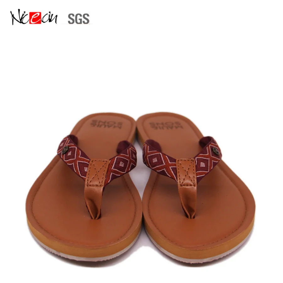 Factory Made Cheap Latest Design Men PU Slipper TPR Rubber Flip Flop for Men /women