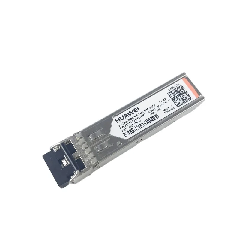 Huawei GE Optical Modules eSFP 850nm 2.125Gb/s Multirate -9.5~-2.5dBm -17dBm LC MM 0.5km 34060286