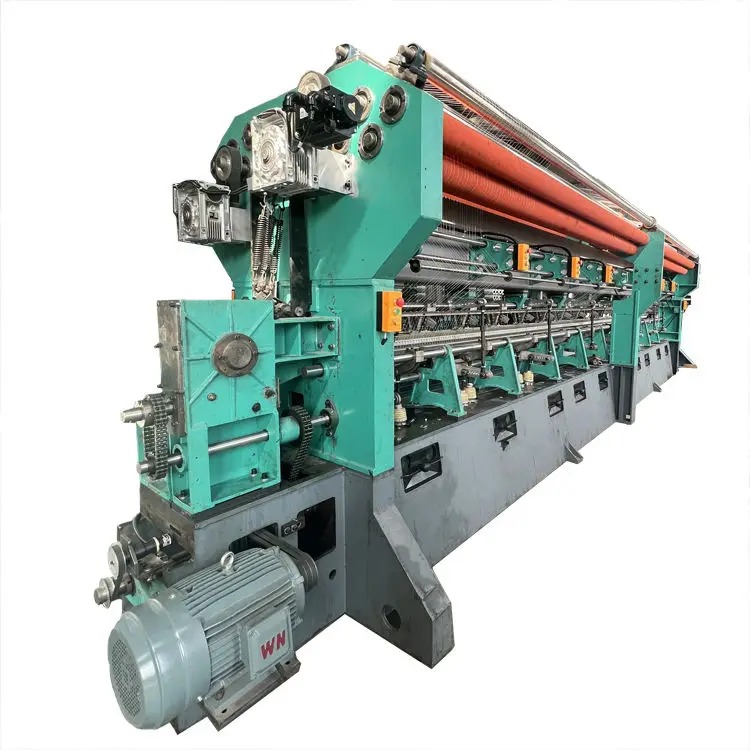 Low Price Automatic Raschel Warp Knitting Machine For Making Nylon Knotless Fishing Net