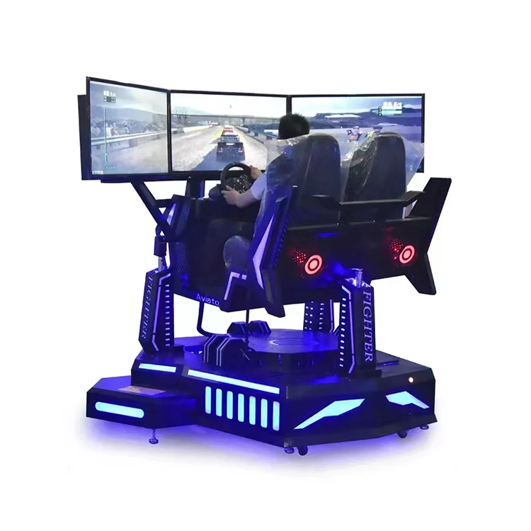 Hot Sale 3 Screen Driving Car Virtual Reality Vr Racing Game Simulator Machine