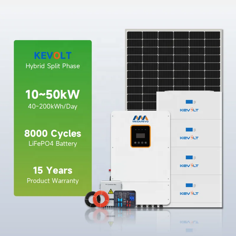 Гибридная Солнечная энергия System10KW 20KW 30KW 40KW солнечные панели с батареей и инвертором полный комплект