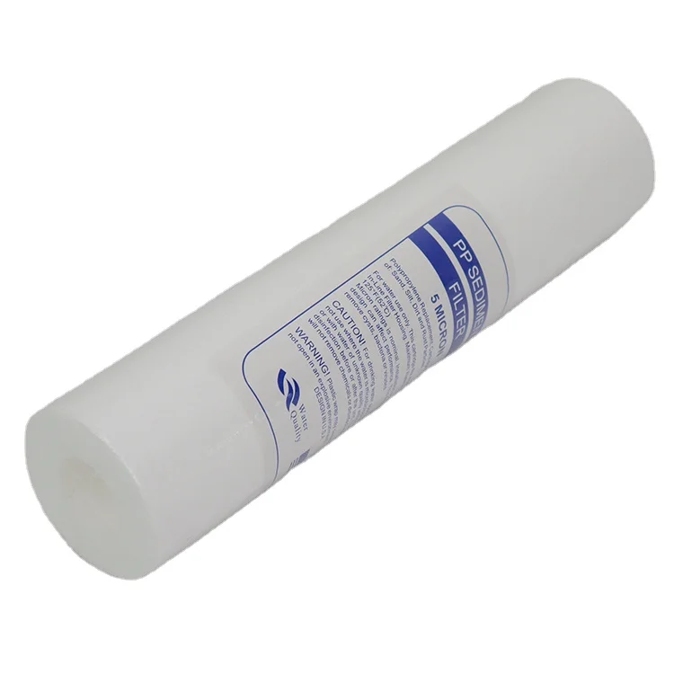 Manufacturer PP spun bonded filter cartridge for liquid filtration