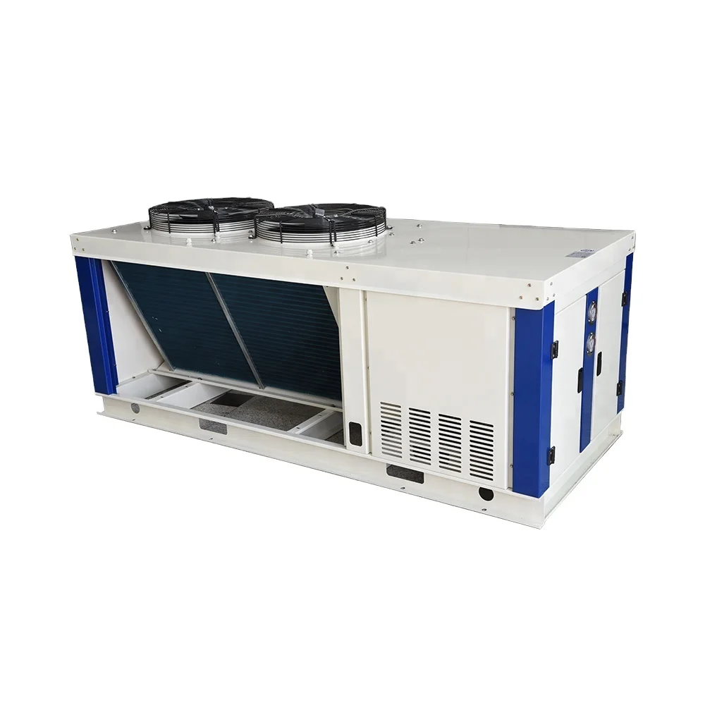 refrigeration outdoor 1hp 2 hp 5 hp 10hp 15 hp 20hp mini air cooled refrigeration condensing unit for cold room