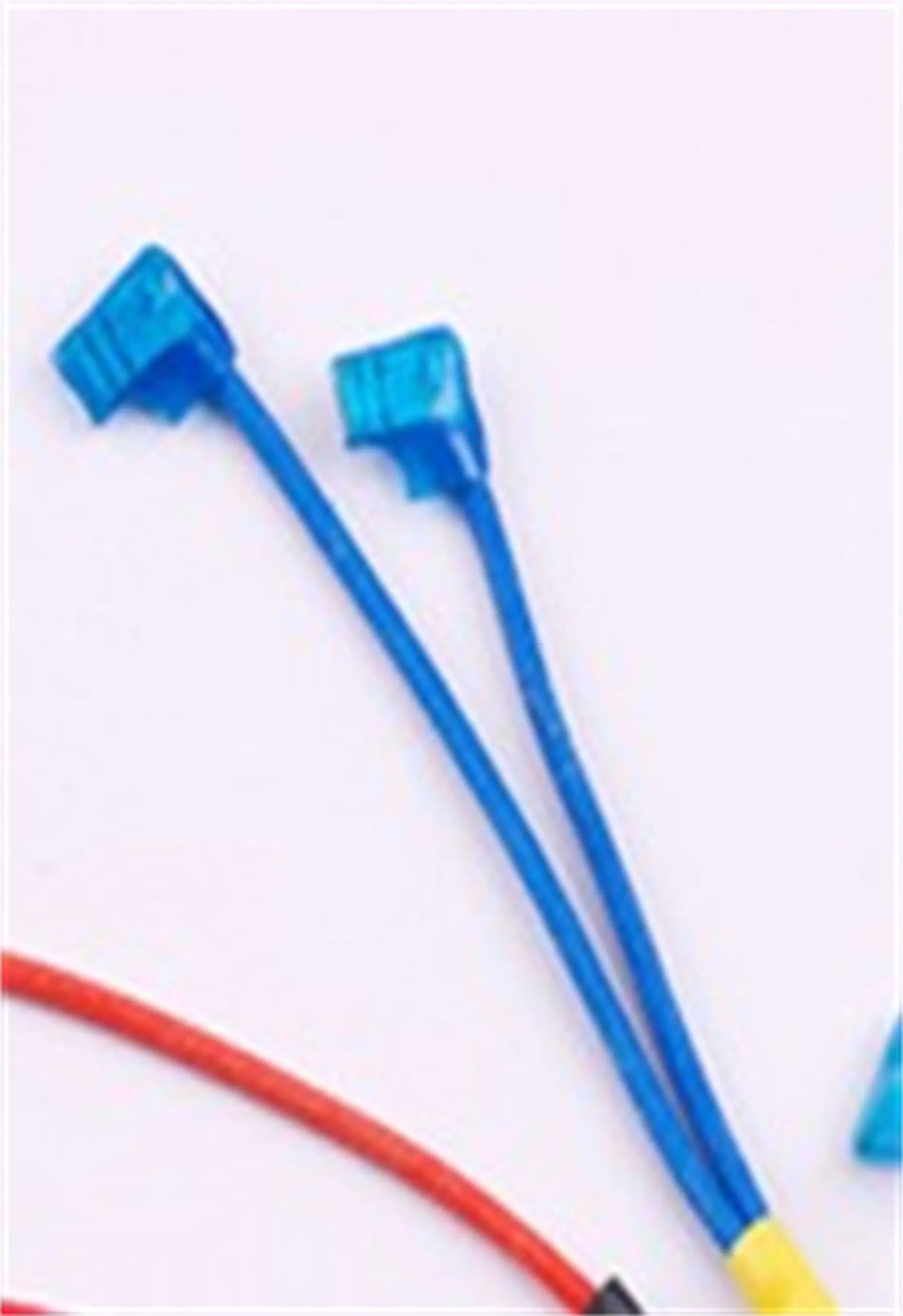 Wholesale PVC sheath flag sheath 187 blue high transparent elbow protective sleeve