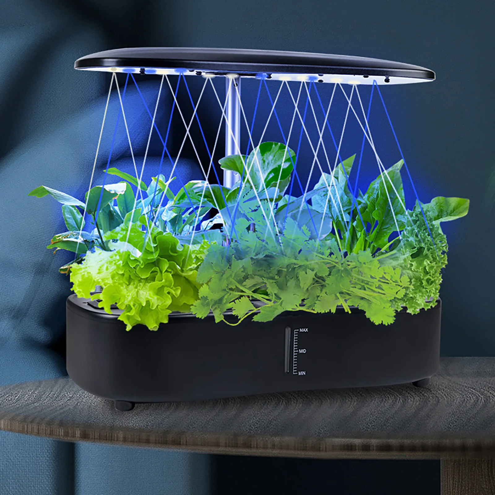 Smart Indoor Mini Herb Flowers Growing Garden Led Grow Light Hydroponics Growing System