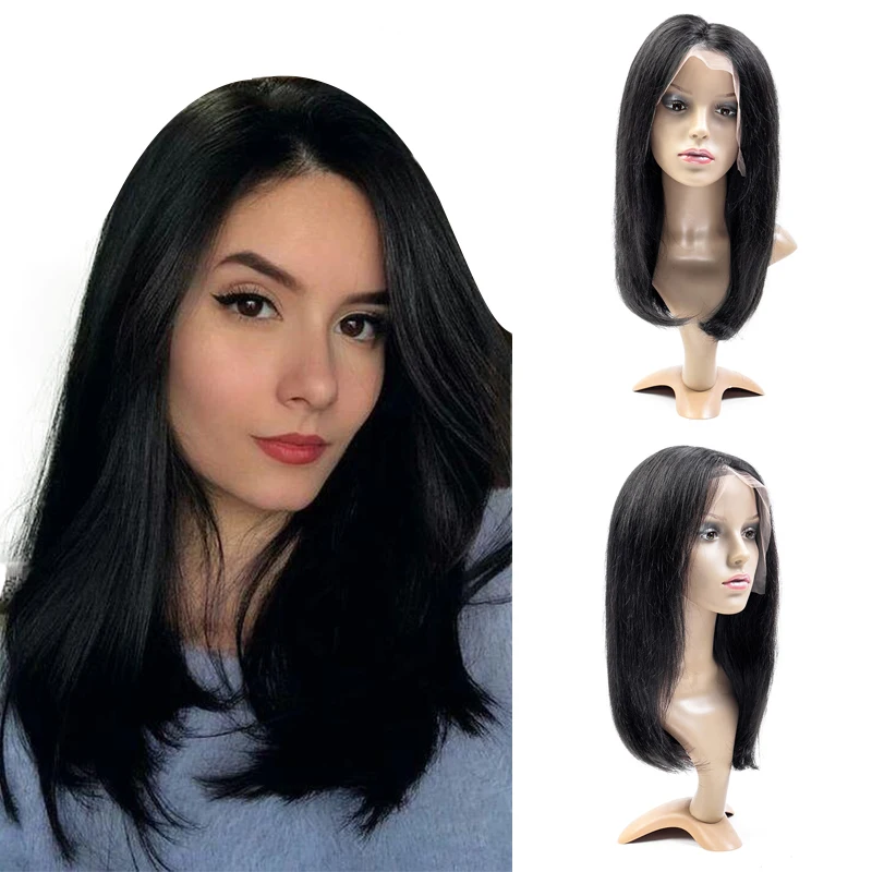 Длинный поставщик IWEAR BOB с большим запасом Омбре baby для черных женщин 13x4 кружевные передние человеческие волосы класс 10 а натуральный парик