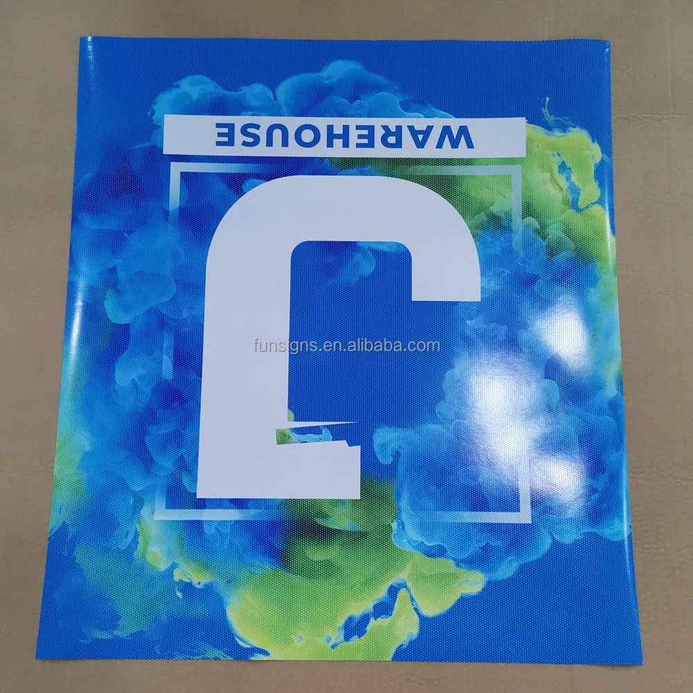 Removable One Way Vision Glass Sticker See Through Window Vinyl Sticker Shop Perforated Window Graphics