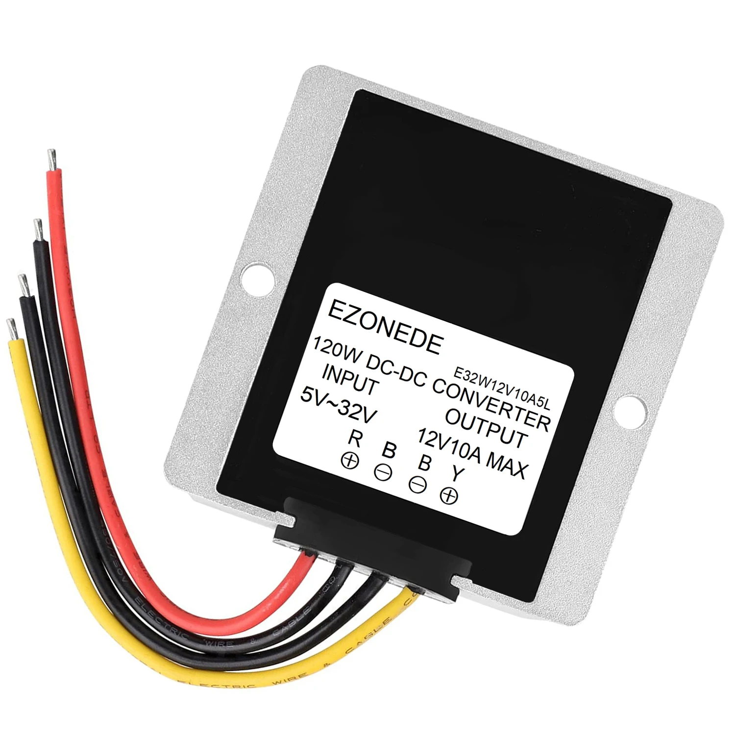 DC Stabilizer 5V-32V to 12V 10A 120W Auto Boost Buck Voltage Regulator DC-DC Step Up Down Converter 12V Volt Transformer for Car