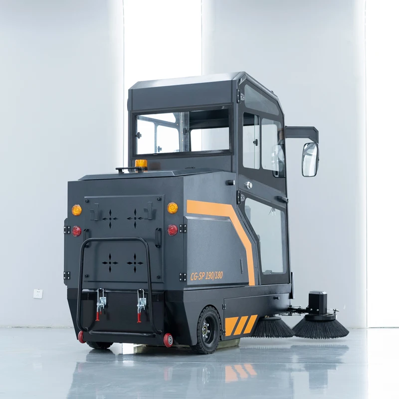 Chancee CG-SP 190/180 Industrial Road Street Sweeper Car Ride On Battery Floor Sweeper