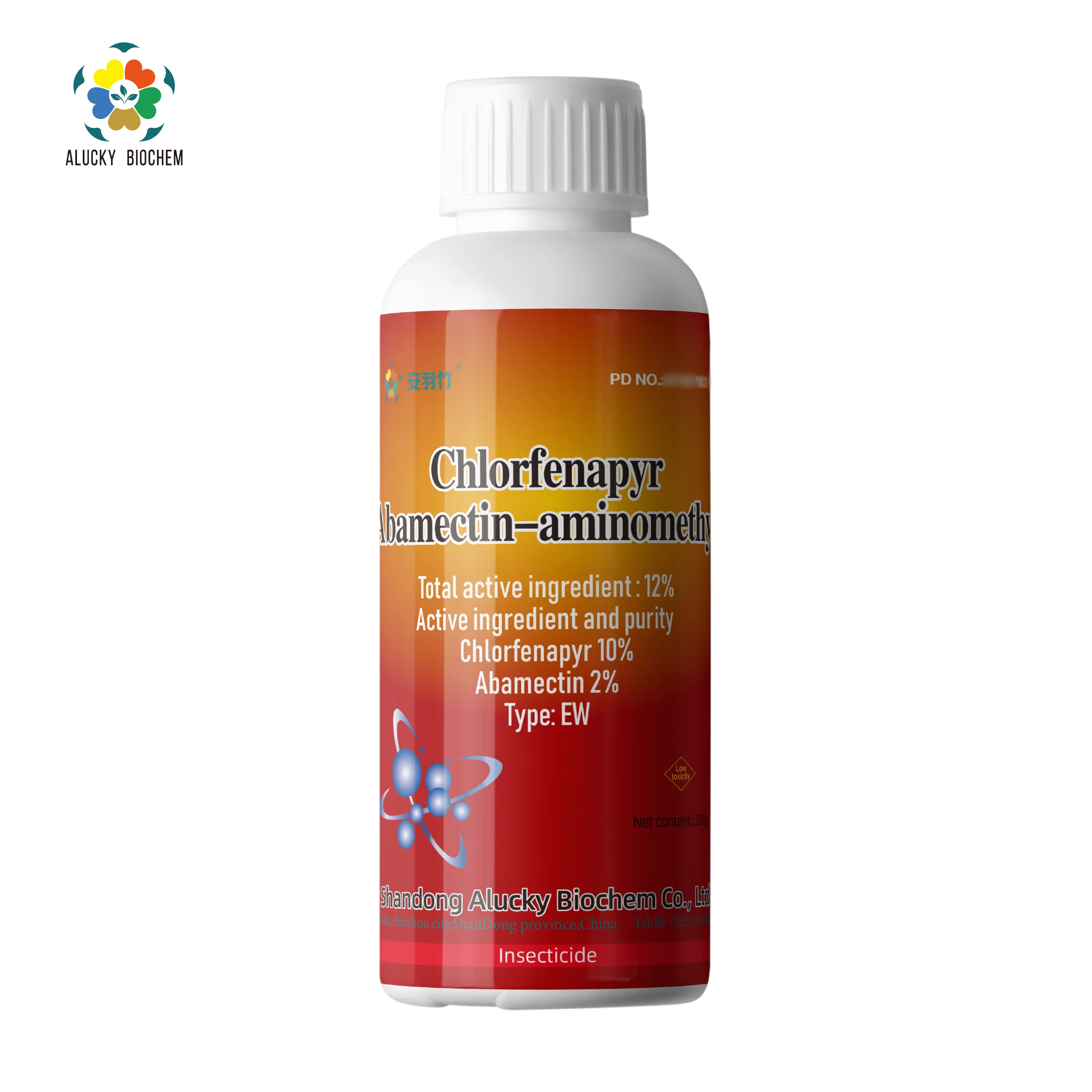 
Pre-mixture EW insektisida chlorfenapyr pesticide Chlorfenapyr Abamectin Emamectin benzoate 