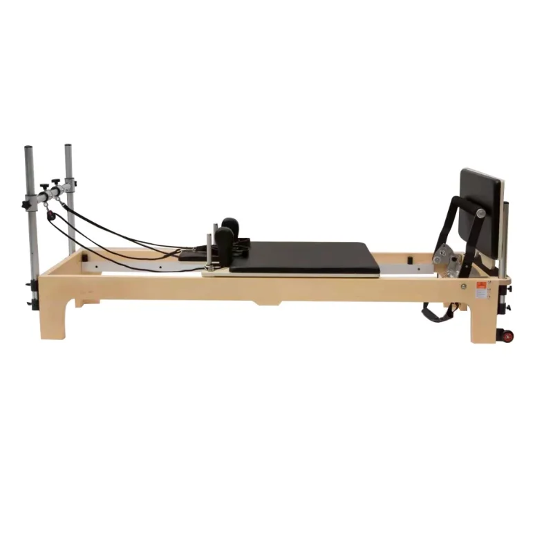 Factory price gym fitness studio equipment balance body yoga exercise 5 sets wooden pilates reformer