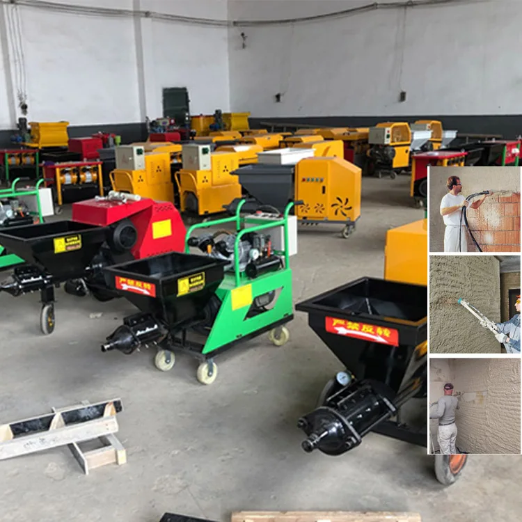 Concrete sprayer new diesel cement mortar spray machines Mortar Spray Machine