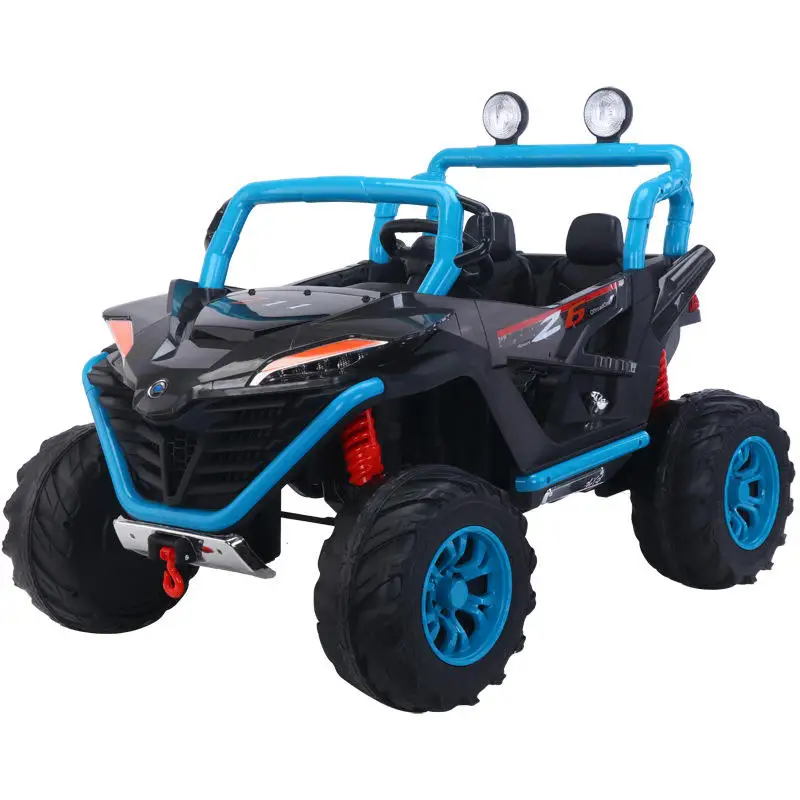 Kids Ride on Toys New Concept Sport Racing Children 4 Seater  Electric 24v  4 engine battery toy  electric car for  children
