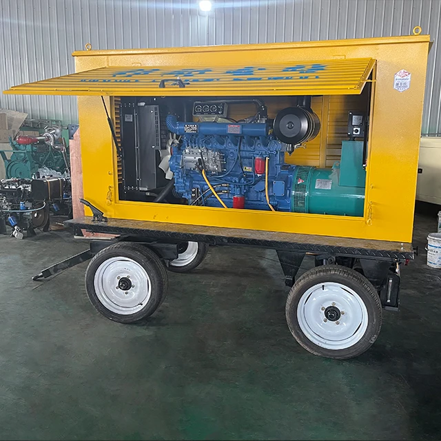 Mobile Rainproof Shed Generator Set 180kw 200kw 250kw 300kw 350kw kva, Mobile trailer diesel generator AC Three Phase