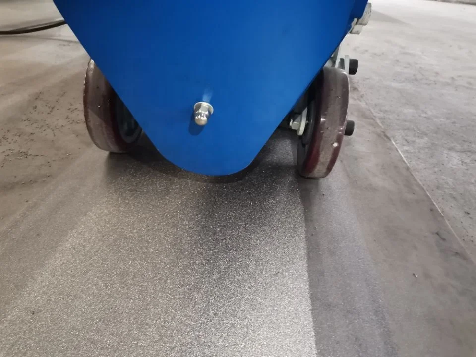 CE/ISO approved steel shot or steel grit shot blast cleaning machine abrator