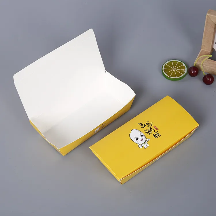 Take away paper packaging  fast foods to go use