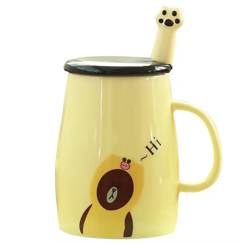 Share Direct Sale Creamic Mug Creative Cat Clow Coffee Mug