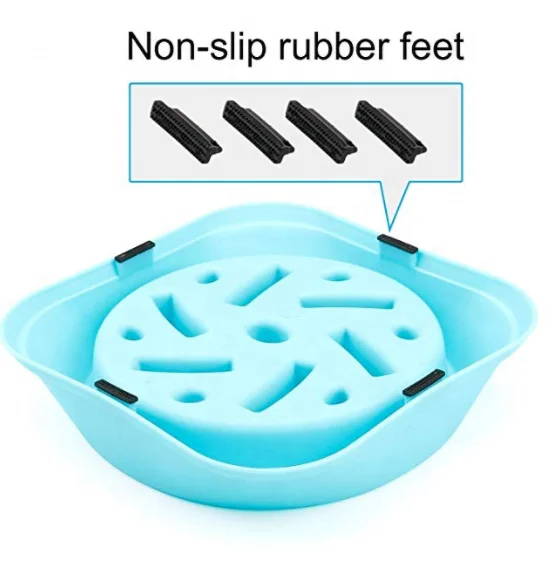 Оптовая продажа, Прочная Большая Нетоксичная миска для домашних животных с логотипом на заказ