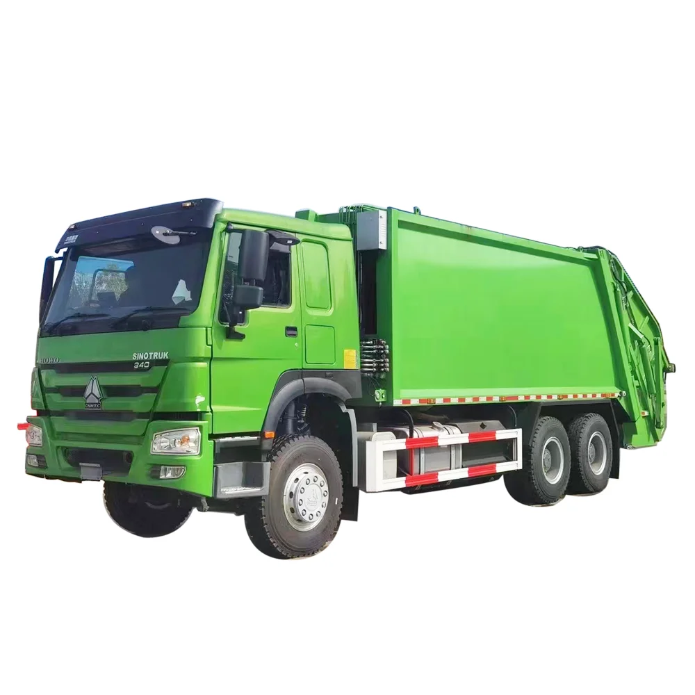 CNHTC  18000 liters       compactor garbage truck     compressed rubbish truck  dust cart