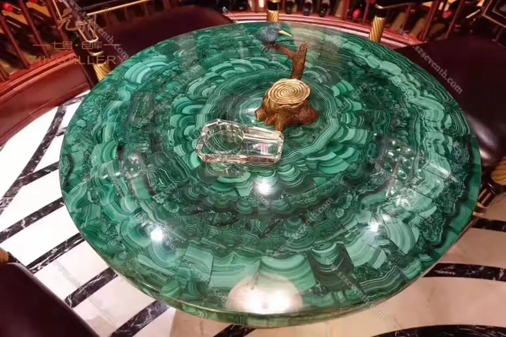 Green Malachite Slab Price Green gemstone agate stone slabs countertop