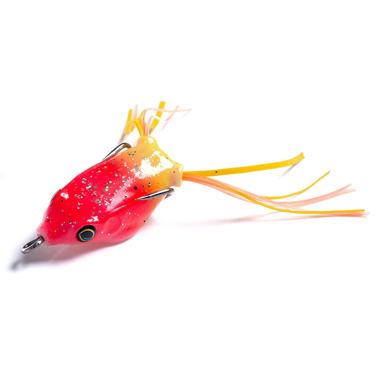 Frog luresFishing Lure with 3D eye Bionic Bait Artificial Lure Minnow Fishing Swimbait Wobblers Crankbaits