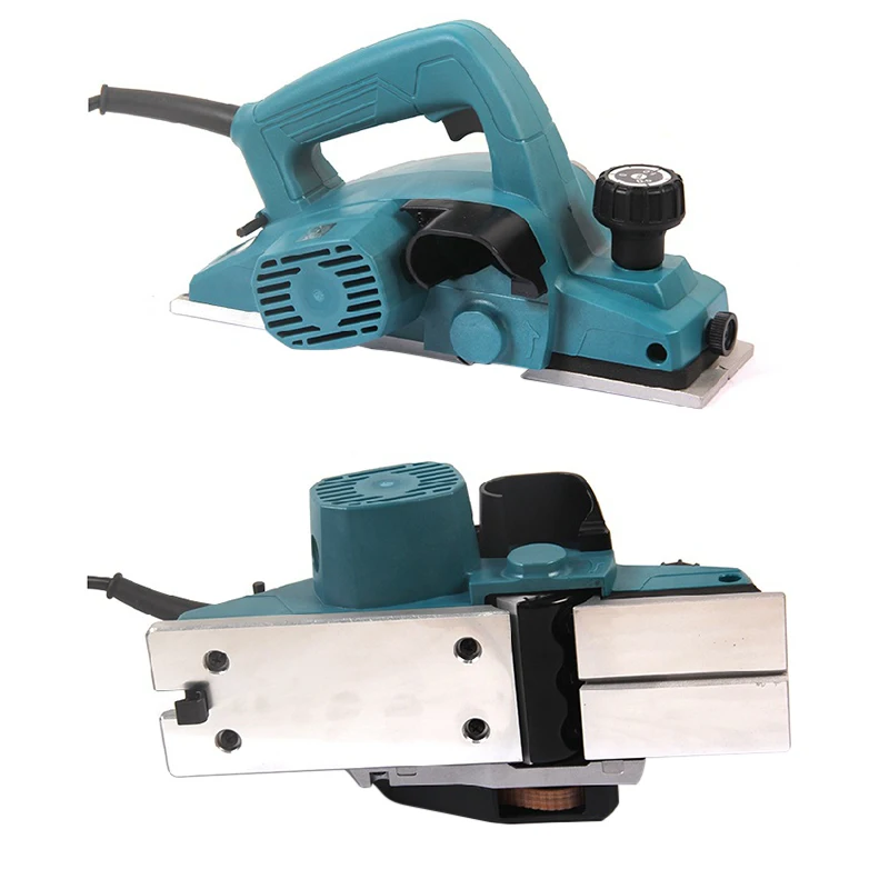 LANDSEA 82mm Heavy-Duty Electric Planer Machine with Adjustable Depth and Width