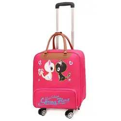 female hand luggage large capacity wheel pull rod bag travel bag boarding bag