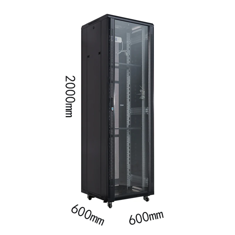 42U 19-Inch Network Rack Cabinet with Cooling Fan Server Case in Stock