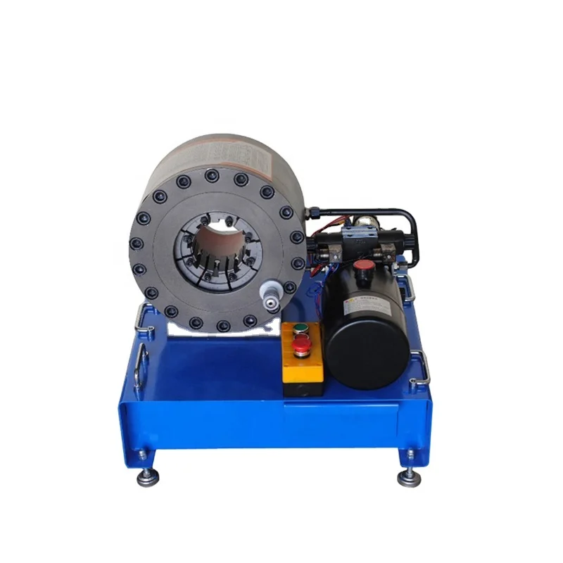 manual hand operate 2 inch battery 12 volt 24 volt used hydraulic hose crimping machine