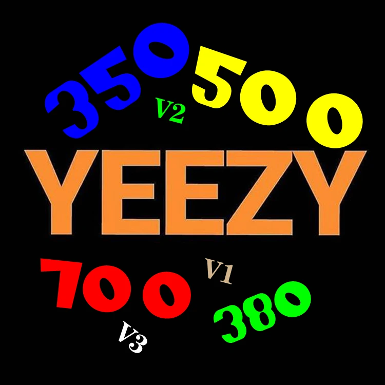 
Original quality yeezy 380 500 350 700 Men Running Sneakers Women Sports Shoes 