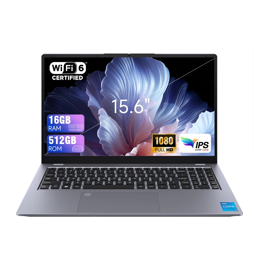 15 6 дюймов i5-1240P ядро 12-го поколения ноутбук компьютер Intel 16 ГБ оперативной памяти 512 SSD Core i5 студенческие и образовательные ноутбуки