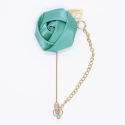 Chain corsage Wedding corsage diamond ribbon corsage
