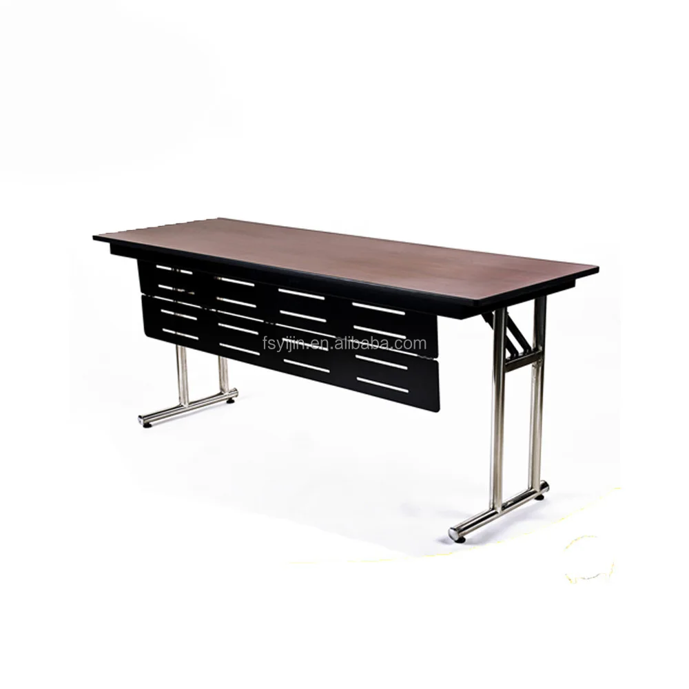 Stainless Steel plywood  folding hotel training meeting conference table