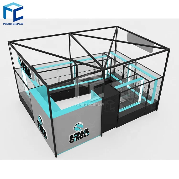 Modern Mobile Phone Shop Interior Design Electronic Display Stand Cabinet Table For Phone Accessories Display shop